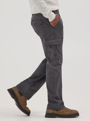 Men's Extreme Motion MVP Straight Fit Cargo Pant in Charcoal
