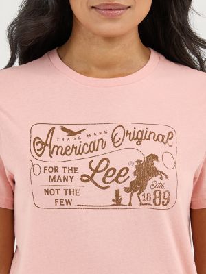 Women's American Original Lasso Graphic Tee in Rose Tan alternative view 2