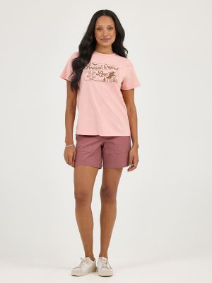 Women's American Original Lasso Graphic Tee in Rose Tan alternative view 3