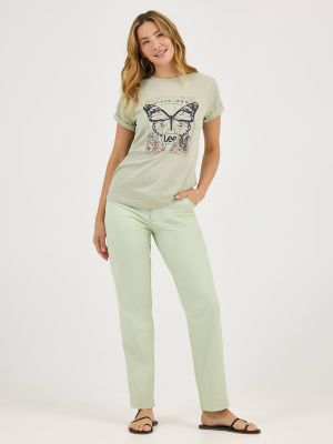 Women's Floral Butterfly Graphic Tee | Women | Lee®