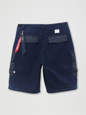Men's Alpha x Lee® Convertible Cargo Pant in Indigo alternative view 10