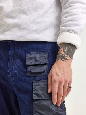 Men's Alpha x Lee® Convertible Cargo Pant in Indigo alternative view 6