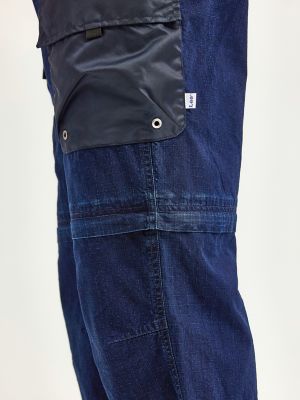 Men's Alpha x Lee® Convertible Cargo Pant in Indigo alternative view 8