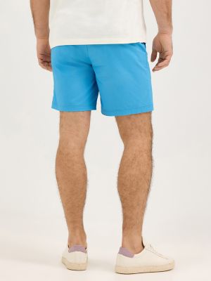 Men's Extreme Motion 7" Flat Front Short in Stream Blue alternative view 2