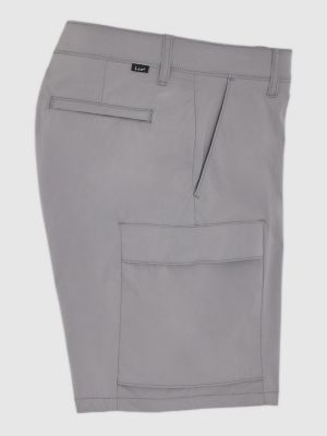 Men's Extreme Motion Performance Ripstop Cargo Short in HD Lee Gray alternative view 6