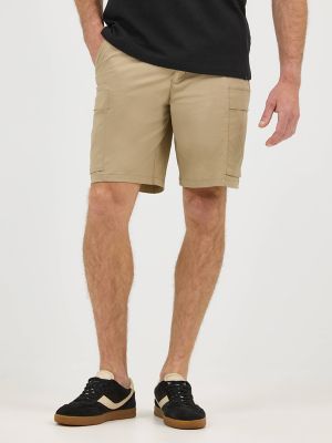 Men's Extreme Motion Performance Ripstop Cargo Short in Kansas City Khaki alternative view