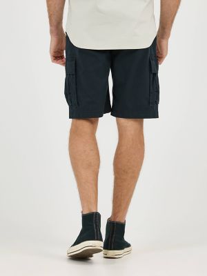 Men's Extreme Motion Carolina Ripstop Cargo Short in Black alternative view 2