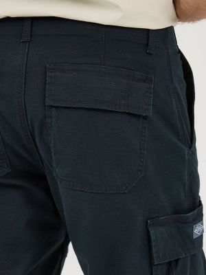 Men's Extreme Motion Carolina Ripstop Cargo Short in Black alternative view 4