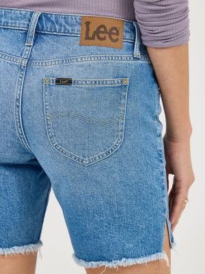 Women's Legendary Frayed Hem Side Slit Short in Best In Show
