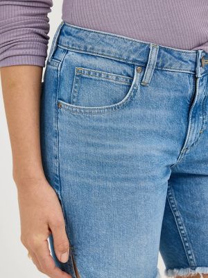 Women's Legendary Frayed Hem Side Slit Short in Best In Show
