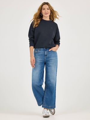 Women's Legendary Wide Leg Crop Jean in Manifested