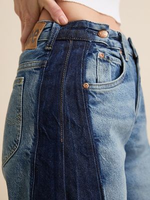 Women's Low Slung Barrel Rider™ Jean in Blissful Blue alternative view 7