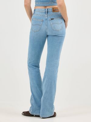 Women's High Rise Double Side Seam Bootcut Jean