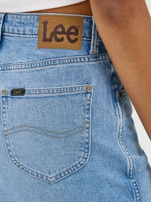 Women's Legendary Back Slit Denim Skirt in Best In Show alternative view 4