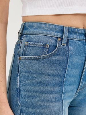 Women's High Rise Pieced Flare Jean in Big Energy alternative view 4