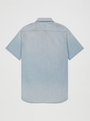 Women's Chambray Utility Button Down Shirt in Endless Light alternative view 5