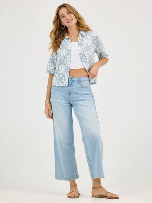 Women's Legendary Wide Leg Crop Jean in New Love