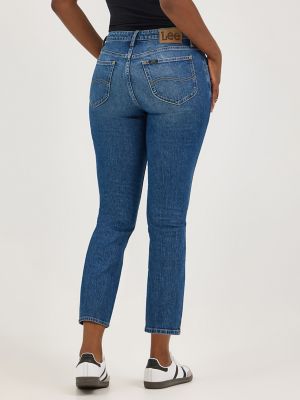 Women's Legendary Straight Crop in Indigo Quilt alternative view 2