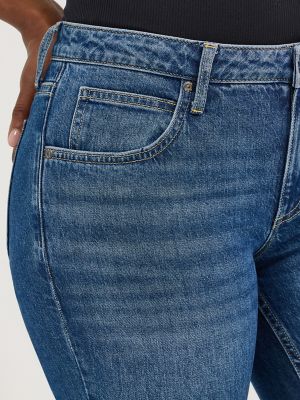 Women's Legendary Straight Crop in Indigo Quilt alternative view 5