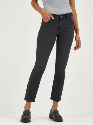 Women's Legendary Straight Crop in Dark Tale