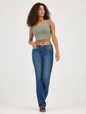 Women's Bootcut Jean in Magnetic Indigo alternative view 7
