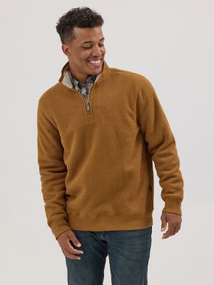 Sherpa lined sweater sale