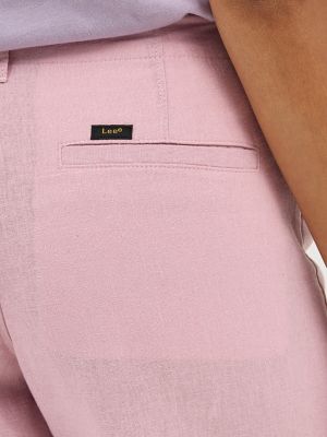 Women's Legendary High Rise Drapey Trouser Pant in Soft Mauve alternative view 4