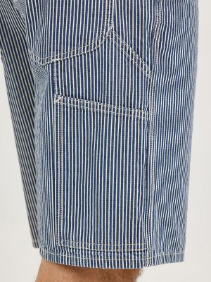 Men's Legendary Workwear Carpenter Short in Railroad Stripe alternative view 4