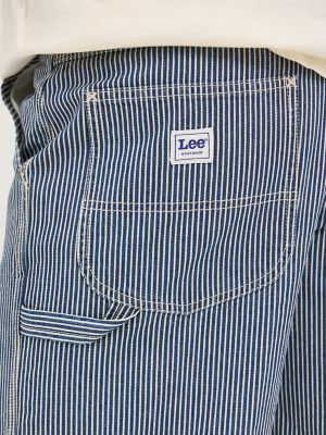 Men's Legendary Workwear Carpenter Short in Railroad Stripe alternative view 5