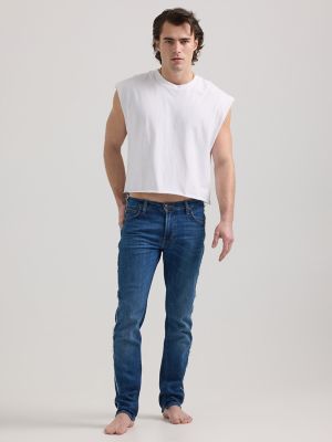 Plain High Cargo Denim Pants Loose Solid Color Retro - Temu Canada