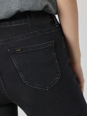 Women's High Rise Ever Fit® Flare Jean in Black Avery II alternative view 4