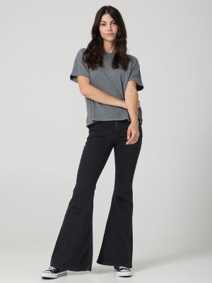 Flared jeans lee online