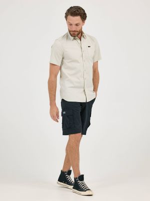 Men's Extreme Motion Short Sleeve Performance Shirt in Obsidian Grey alternative view 3