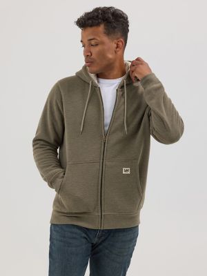 Lee cooper sherpa hooded jacket mens best sale