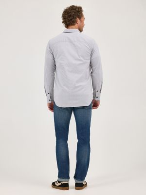 Men's Lee® X All Purpose Shirt in Static Grey alternative view 2