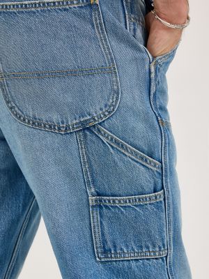 New Arrival】 Fake Double Knee Carpenter Easy Pants