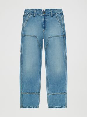 Men's Very Loose Double Knee Carpenter Jean