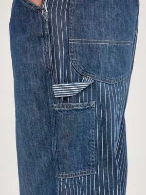 Men's Patchwork Slouch Bib Overall in Fuller Springs alternative view 4