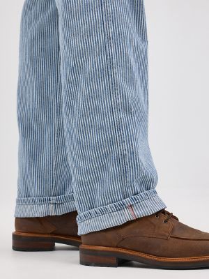 Men's Lee 101 Railroad Stripe Workwear Carpenter Jean in Railroad alternative view 8
