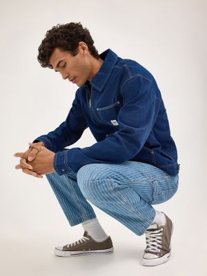 Men's Loose Pull On Carpenter Jean in Olbrich alternative view