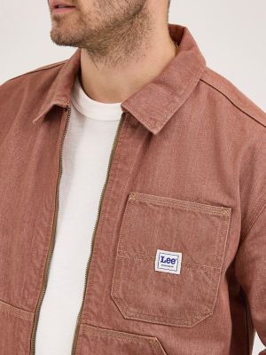 Men's 91W Workwear Jacket in Earth Clay alternative view 3