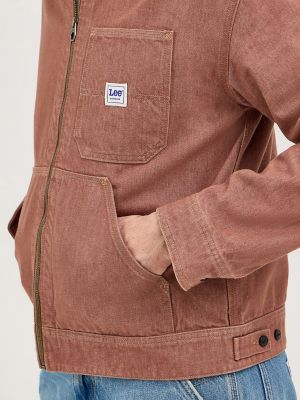 Men's 91W Workwear Jacket in Earth Clay alternative view 4