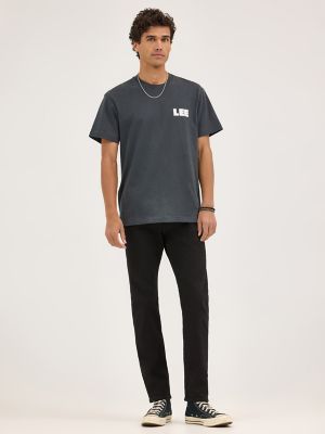 Men's Workwear Soul Logo Tee in Washed Black alternative view