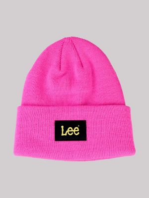 Logo Patch Beanie Set | Men's Accessories | Lee®