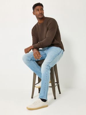 Men's Heritage Denim MVP Slim Straight Jean in Bridgeway alternative view 6