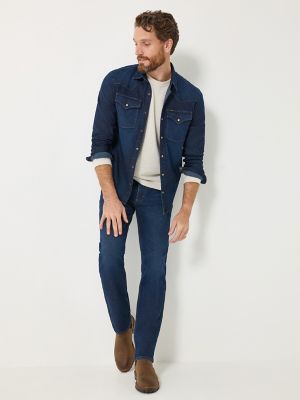 Men's Heritage Denim MVP Slim Straight Jean in Blaine alternative view 6