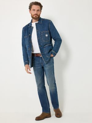 Men's Heritage Denim MVP Regular Straight Jean in Timber alternative view 6