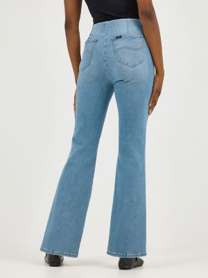 Women's Pull On Bootcut Jean in Narrow Focus alternative view 2