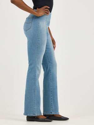 Women's Pull On Bootcut Jean in Narrow Focus alternative view 3