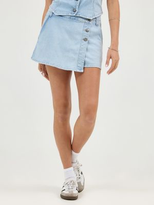Women's High Rise Wrap Skort in Keep It Legit alternative view